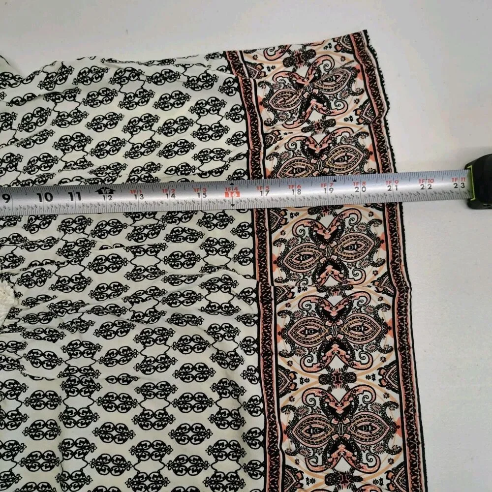 LA Hearts Women's M Cold Shoulder Short Sleeve Blouse - Picture 6 of 6